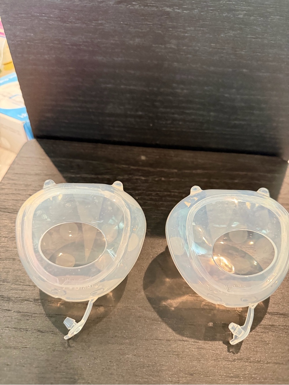 Clear Silicone Nursing Cup Inserts - Pair Haakaa Ladybug 2 - Picture 2 of 8